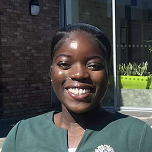 A selfie of Megan Darko.